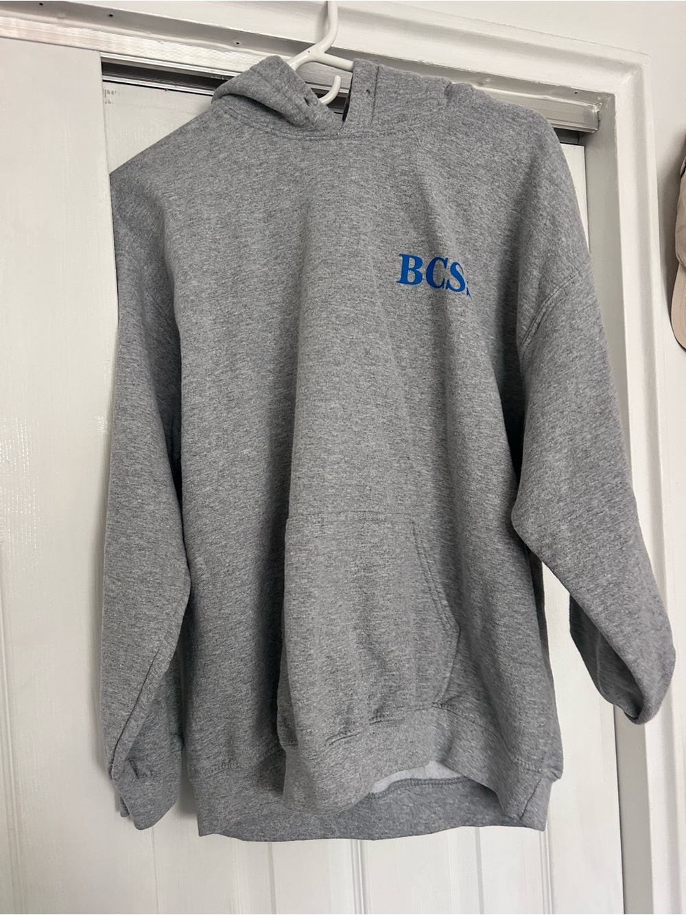 BCSS Gray Hooded Sweatshirt